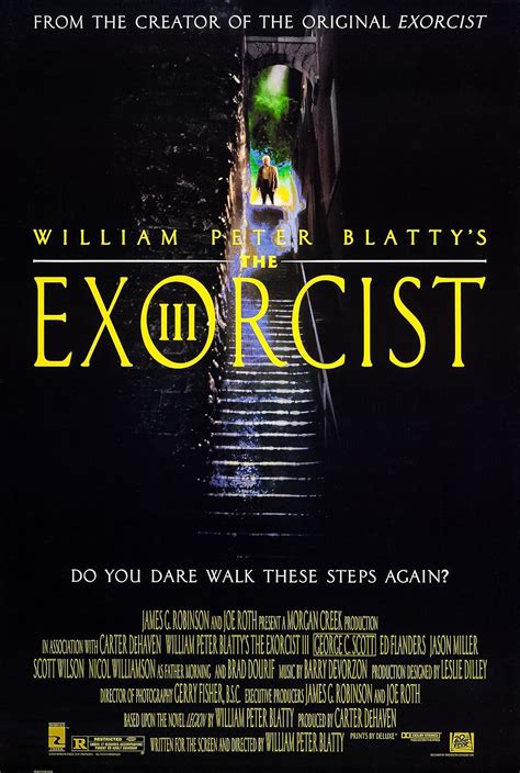 It&39;s an interesting mirror of both the desperation that haunted Chris MacNeil (Ellyn Burstyn) and the doubts plaguing Father Karras in The Exorcist. . The exorcist 3 imdb
